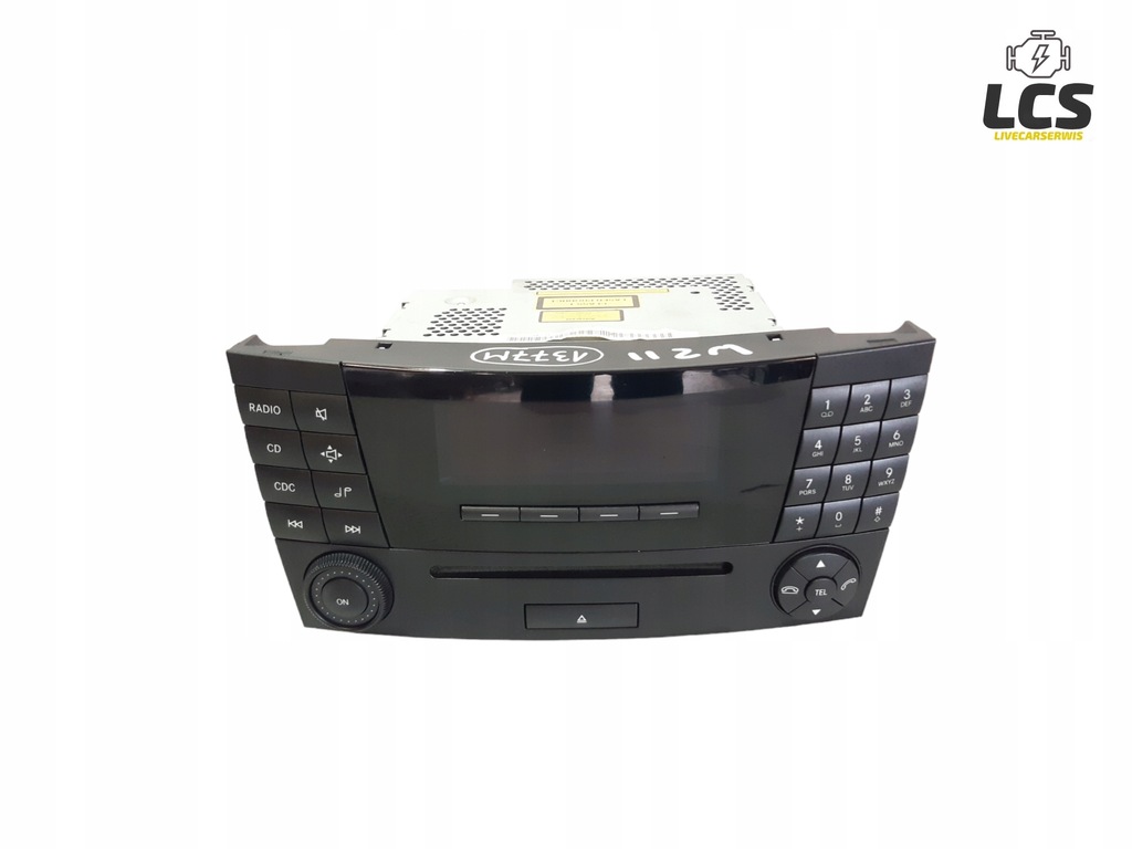 фото №1, Радио cd оригинал mercedes w211 a2118209789