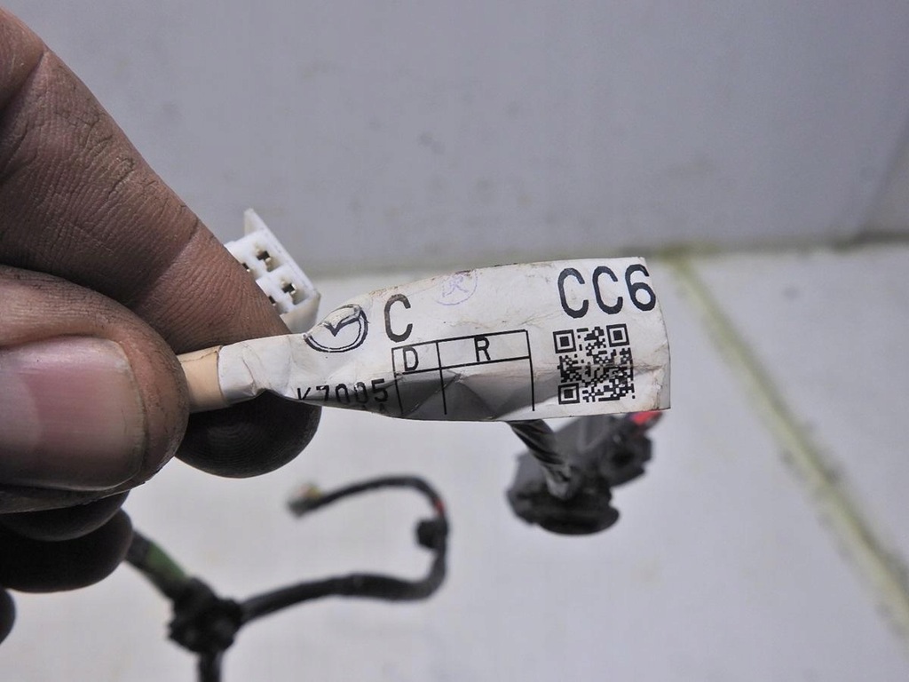 фото №7, Жгут электропроводка дверь правый задняя mazda 5 i