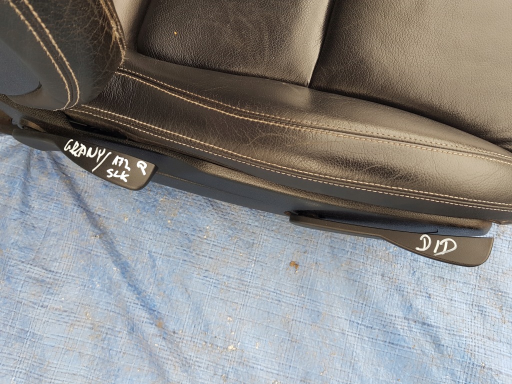 фото №8, Mercedes slk r172 w172 сидіння лівий правий комплект шкіра