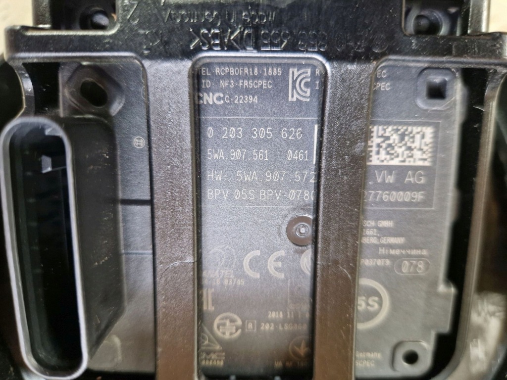 фото №8, Решётка радиатора радар vw golf viii 8 2019r- 5wa907561