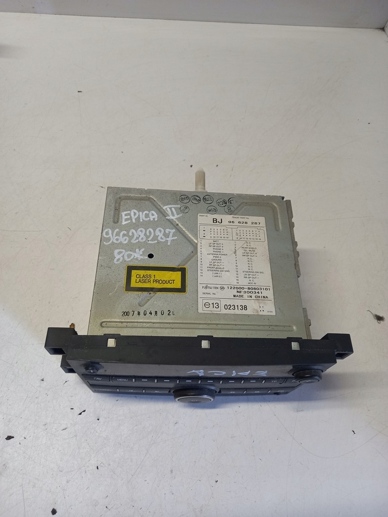 фото №1, Радио cd chevrolet epica ii 96628287