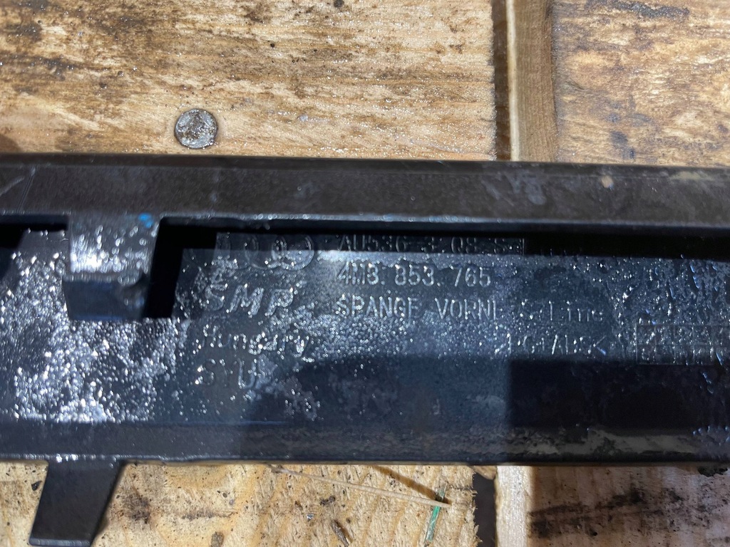 фото №9, Audi sq8 q8 s-line 4m8 18-23 молдинг накладка бампера перед передняя