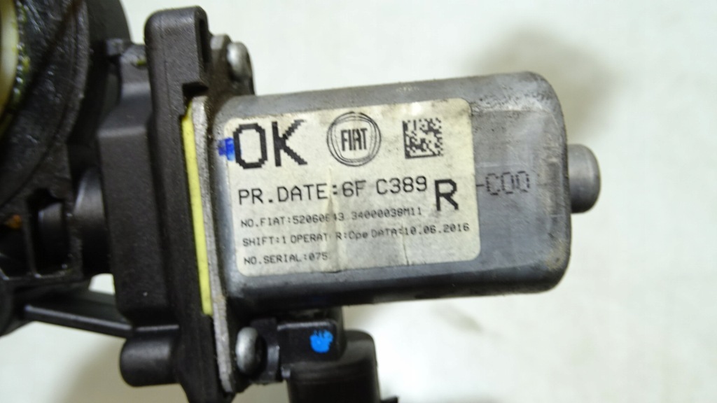 фото №6, Подъемник окон правый перед fiat panda iii