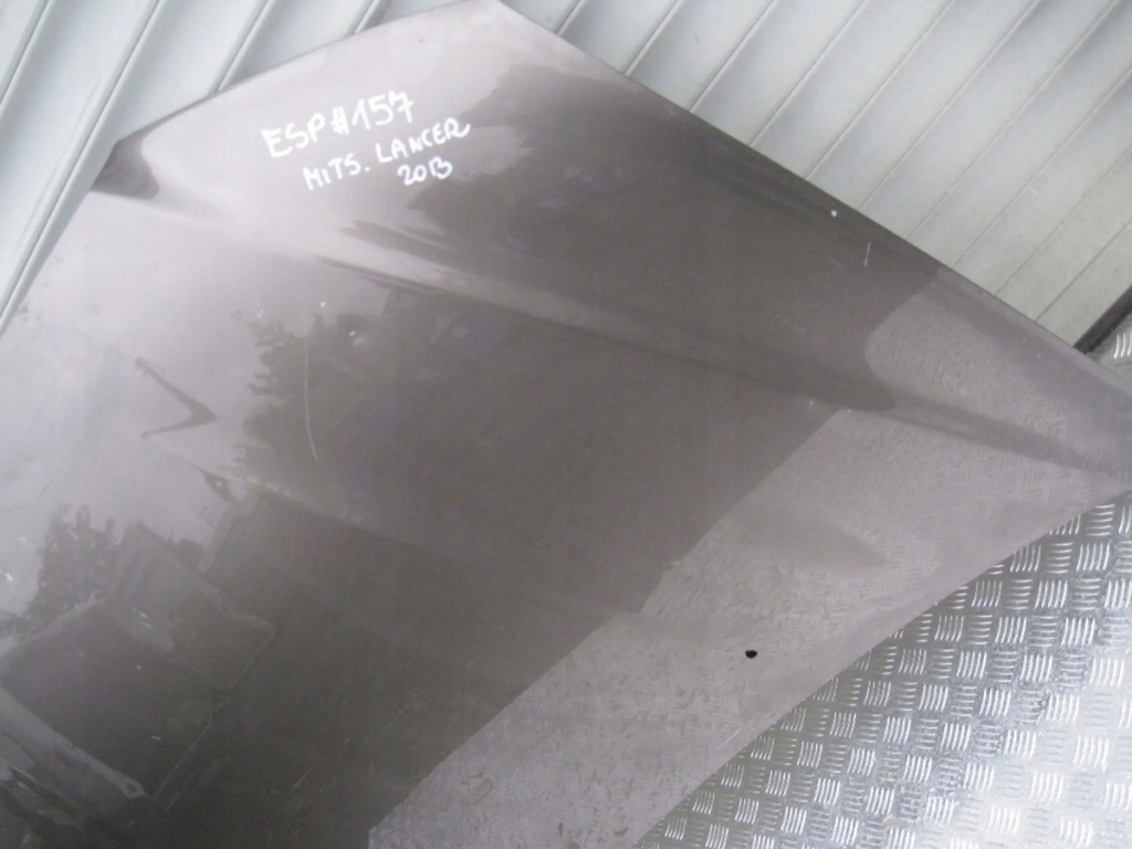 фото №6, Mitsubishi lancer 08- капот кришка передня