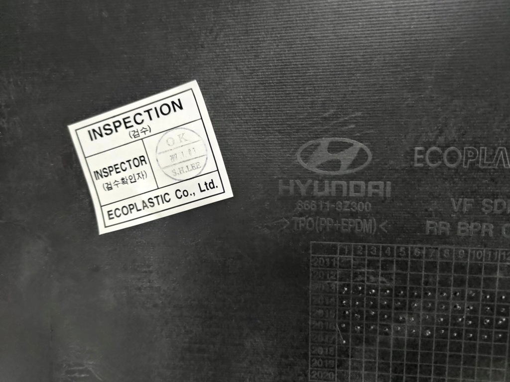 фото №9, Новый задний бампер задняя оригинальный номер hyundai i40 sedan i 11- 15 r. 86611-3z300