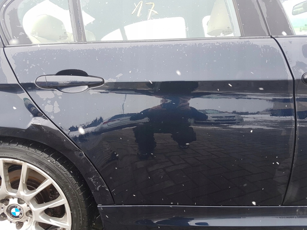 фото №1, Bmw e90 дверь правое задние carbonschwarz