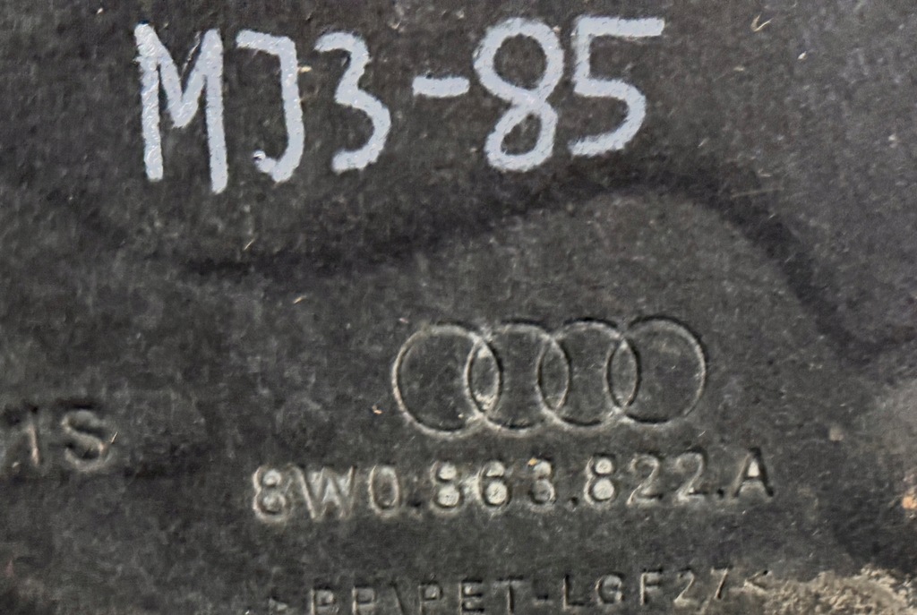 фото №8, Audi a4 b9 8w 15-24r захист двигуна коробки передач 8w0863822a оригінал