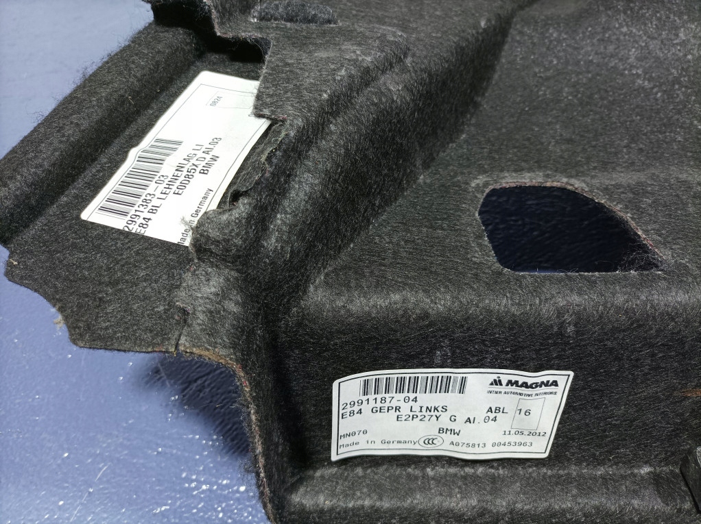 фото №5, Bmw x1 e84 оббивка обшивка багажника лівий 2991187