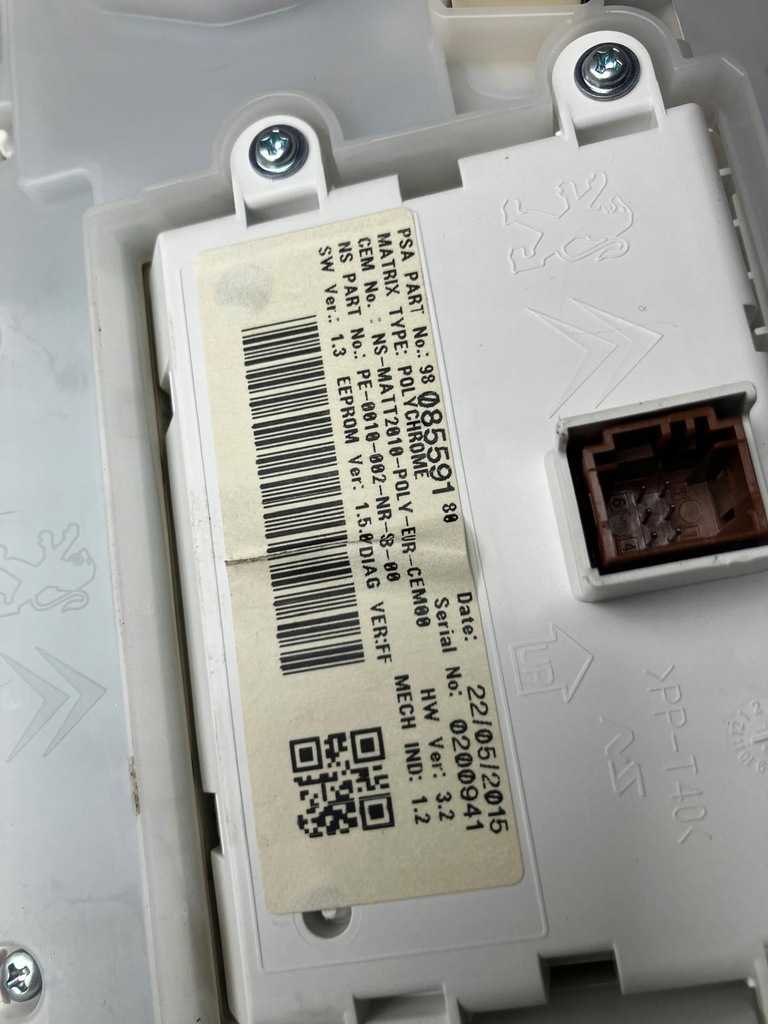 фото №5, Лічильник прилади peugeot 208 1.2 thp 9808559180