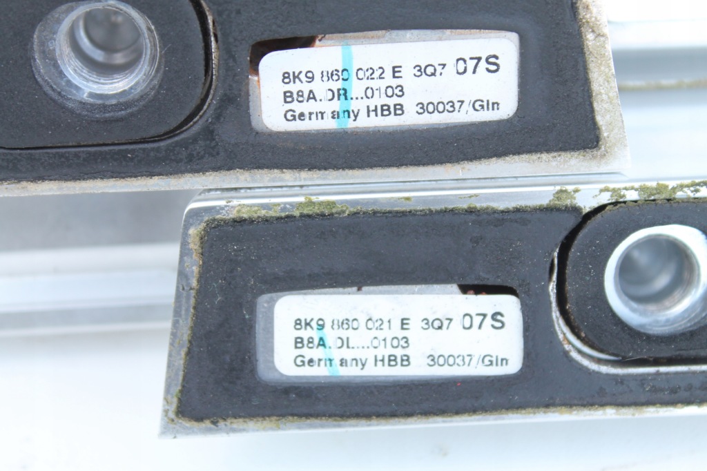 Audi a4 b8 рестайлинг  универсал рейлинги кровельные хром 8k9860021e 8k9860022e Киев