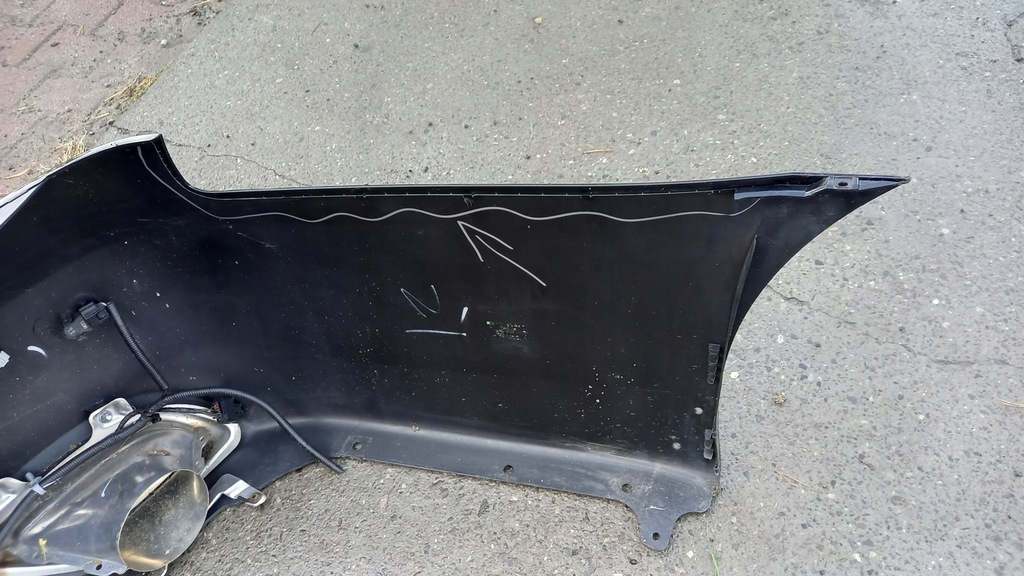 фото №9, Hyundai equus бампер задний задняя чёрный af