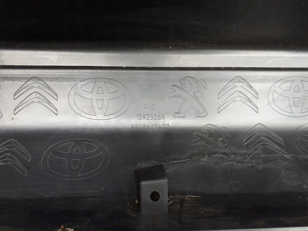 фото №11, Toyota proace 2016 2017 16- бампер задний задняя