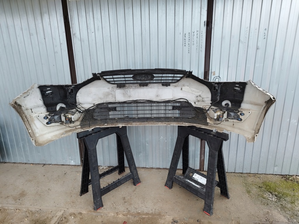 Бампер перед ксенон омыватель pdc ford galaxy lift mk3 iii 2010-2014 серебристый Цена