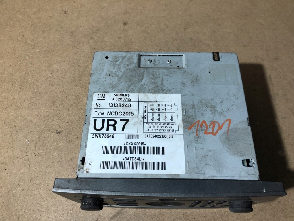 фото №4, Радио cd opel vectra c signum 13138249