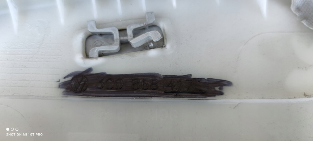 Обшивка стойка середина левая passat b6 3c0868417 Оригинал