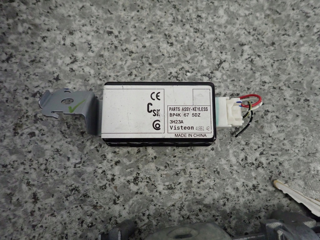 фото №7, Mazda3 mazda 3 bk 03- 1.6 бензин набор стартовый бортовой компьютер замок зажигания счетчик