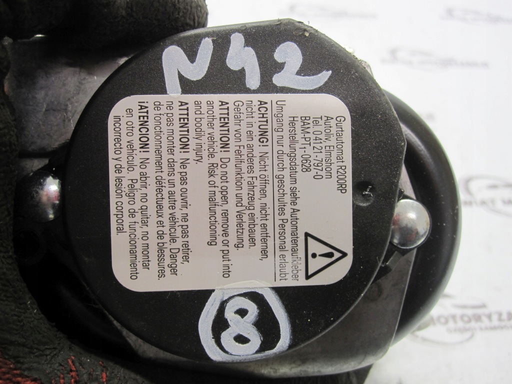 Купить Alfa romeo mito 10r ремень безопасности натяжитель правый  перед 1560920930