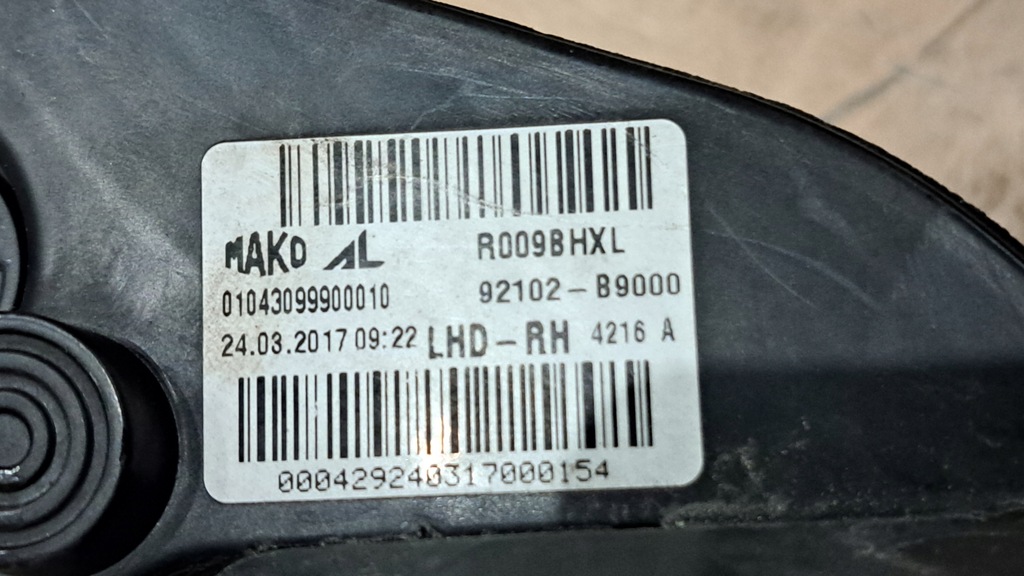 фото №7, Hyundai i10 ii лампа правий перед 92102-b9000