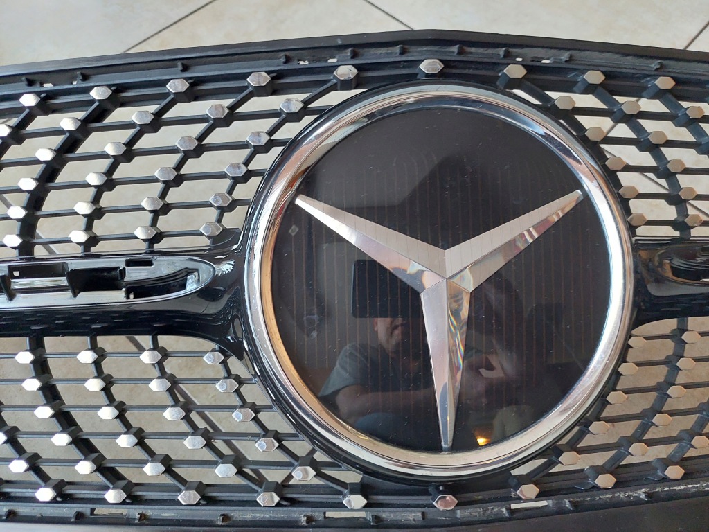 фото №4, Решітка радіатора - решітка радіатора - diamond - mercedes b klasa w247 - amg