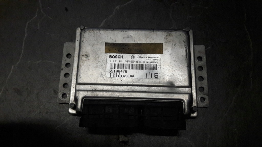 фото №1, 55198476 бортовий комп'ютер multipla 1.9 tdi