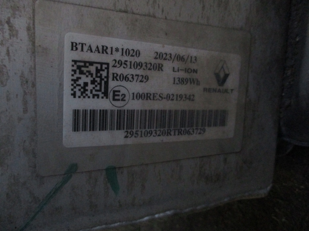 Renault captur 2 clio v arkana акумулятор акумулятор magazyn energii 23 рік Оригінал