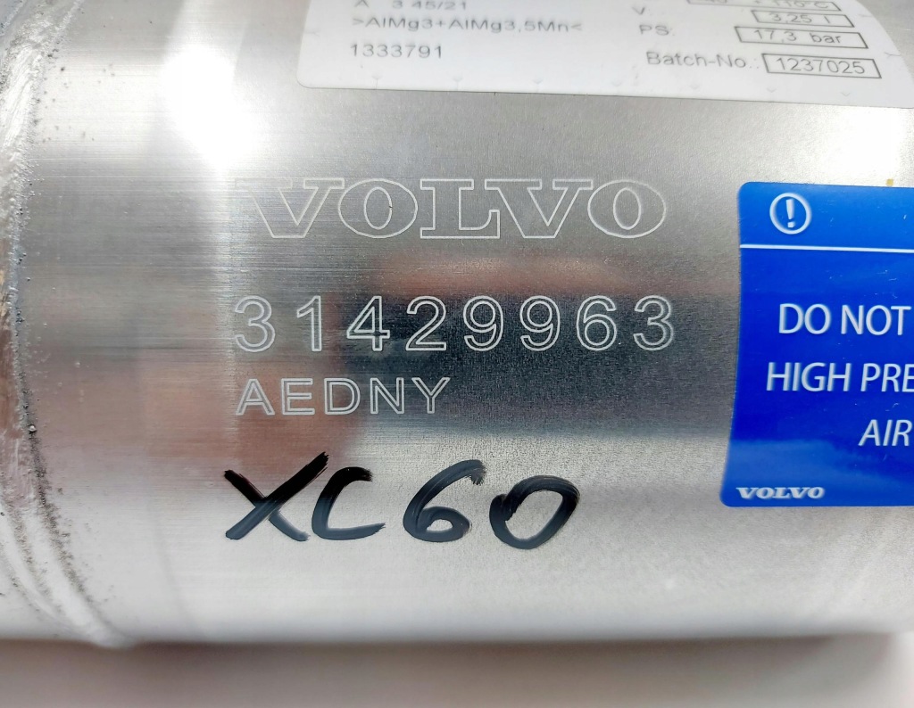 фото №7, Volvo xc60 ii 21r. бак воздуха подвеска 31429963