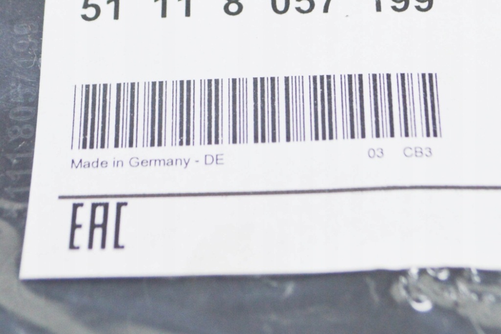 фото №6, Bmw 3 gt f34 передний бампер m sport левая защита решетка 51118057199