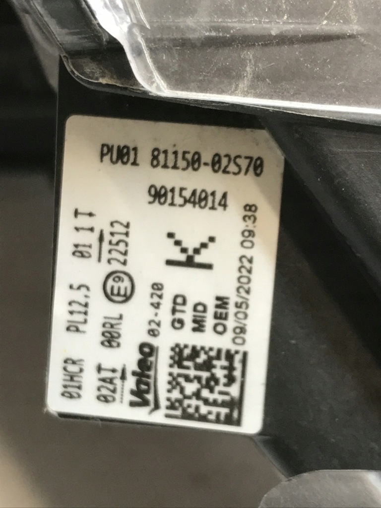 фото №11, Toyota corolla e21 xii 18- лампа передняя левая full led 81150-02s70