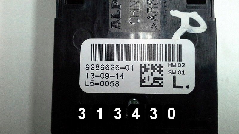 2014 mini cooper переключатель 9289626-01 Оригинал