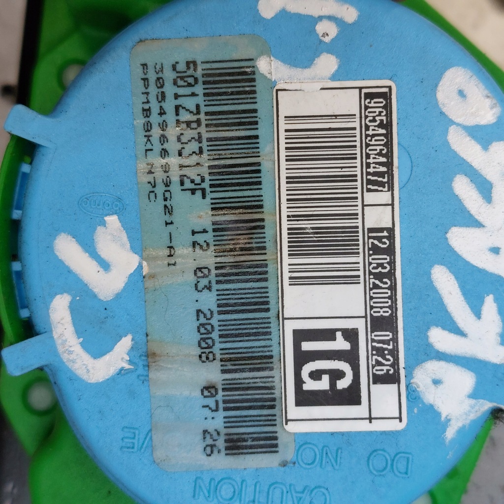 фото №7, Citroen c4 grand picasso приборная панель приборная + подушки безопасности + ремни + блок управления