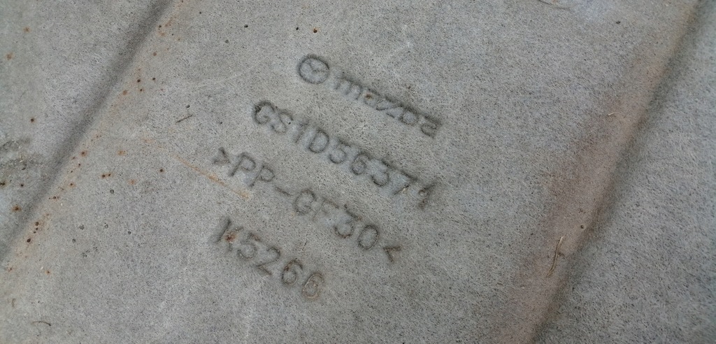 фото №6, Mazda 6 ii gh 08-12 плита захист pod кузов gs1d-56371