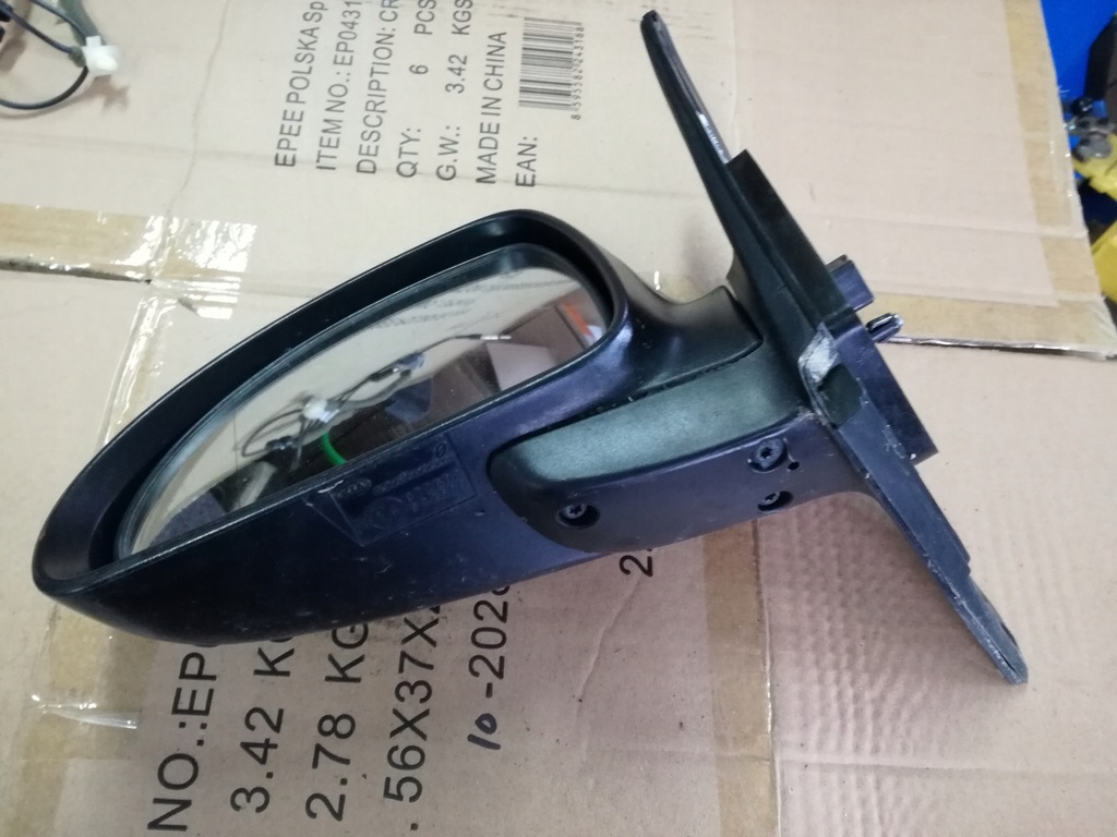 фото №1, Kia ceed i 2006 - 2012 rok зеркало левая 5 pin 87610-1h250 eu