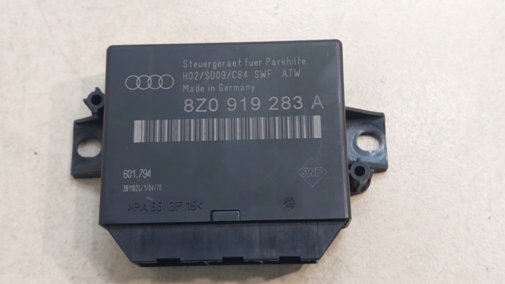 фото №1, Модуль pdc audi a4 b6 cabrio 8z0919283a