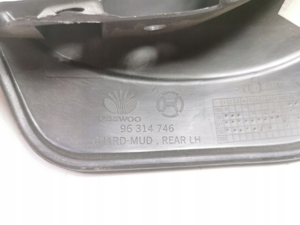 фото №7, Бризковик задня лівий daewoo matiz 1998- оригінальний номер 96314746