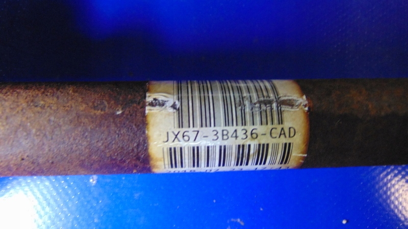 Ford оригінальний номер jx67-3b436-cad привідний вал ecobost cad Оригінал