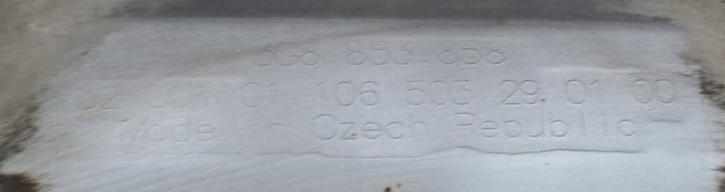 фото №6, Vw arteon 3g8 правая молдинг порог порог org + рама