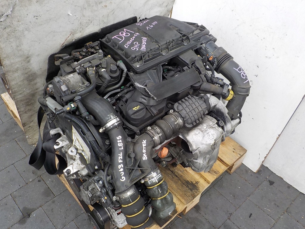 фото №7, Peugeot 208 308 citroen c3 1.6 e-hdi 92km двигун 9hp dv6dted kompletny film