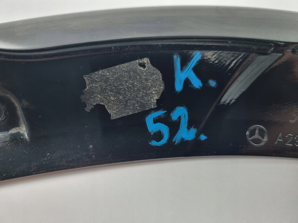 фото №8, Mercedes gt amg w290 спойлер бампера молдинг левая перед a2908850502