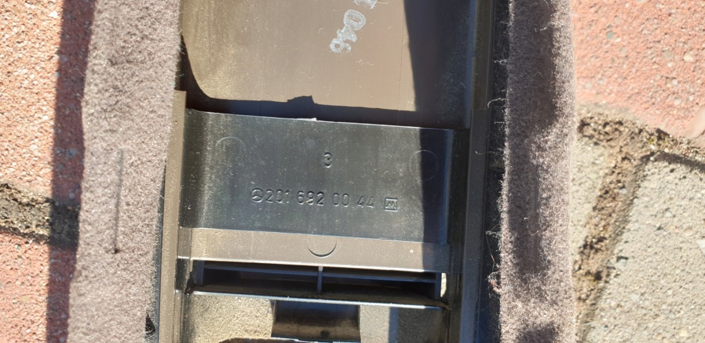 фото №7, Защита обшивка стойка правая mercedes e w210