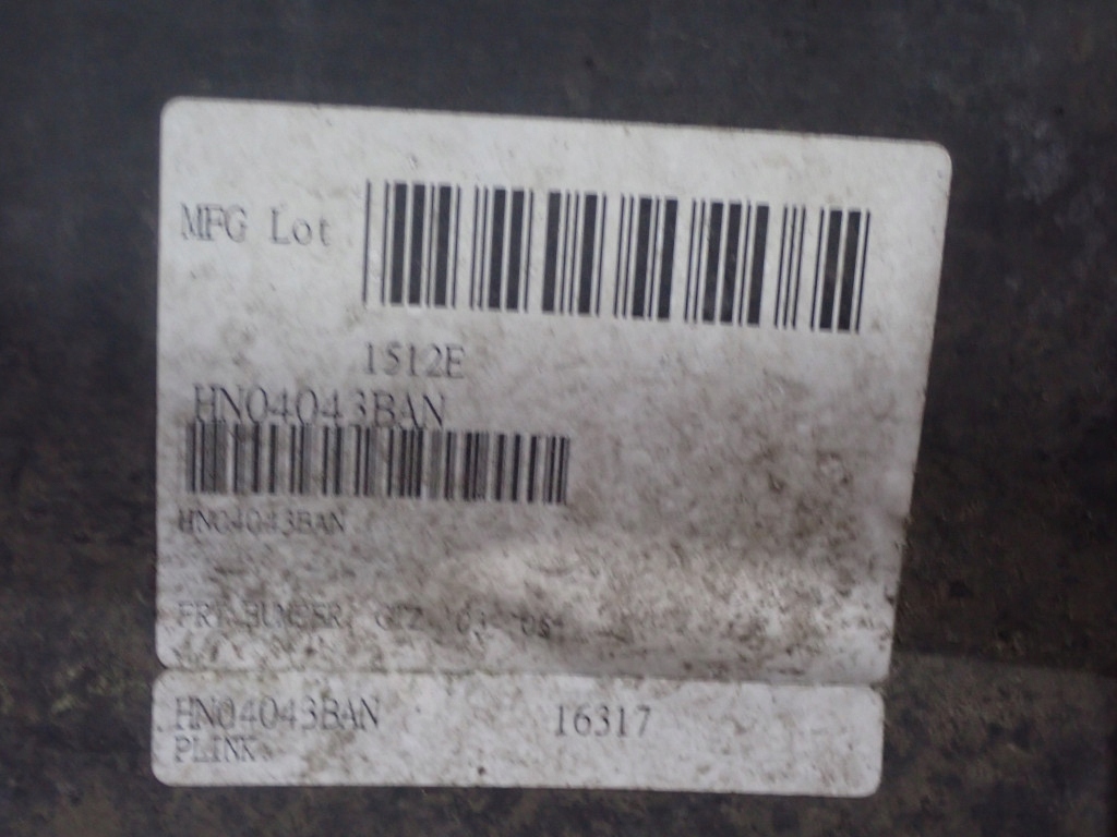 фото №7, Hyundai getz 02-05 бампер перед передній hn04043ban hl