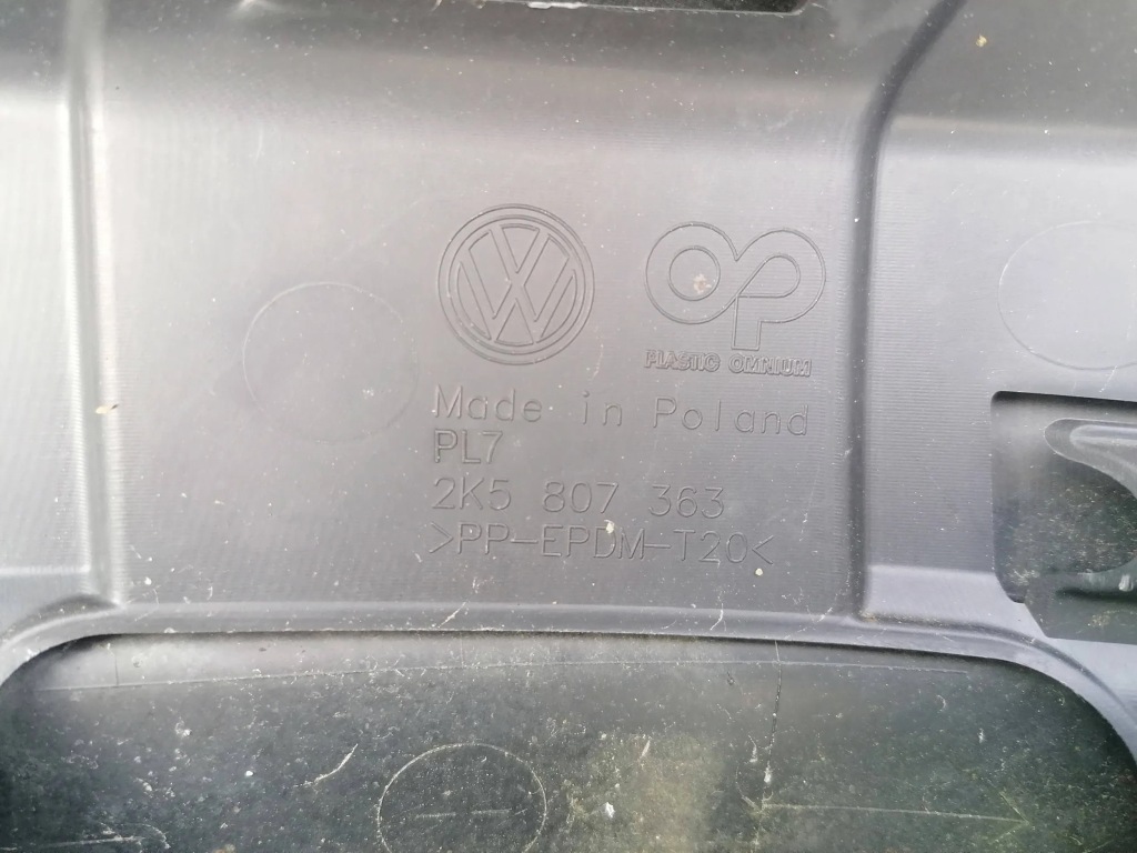 Бампер задняя задний vw caddy iii lift 15- 2k5807363 с Разборки