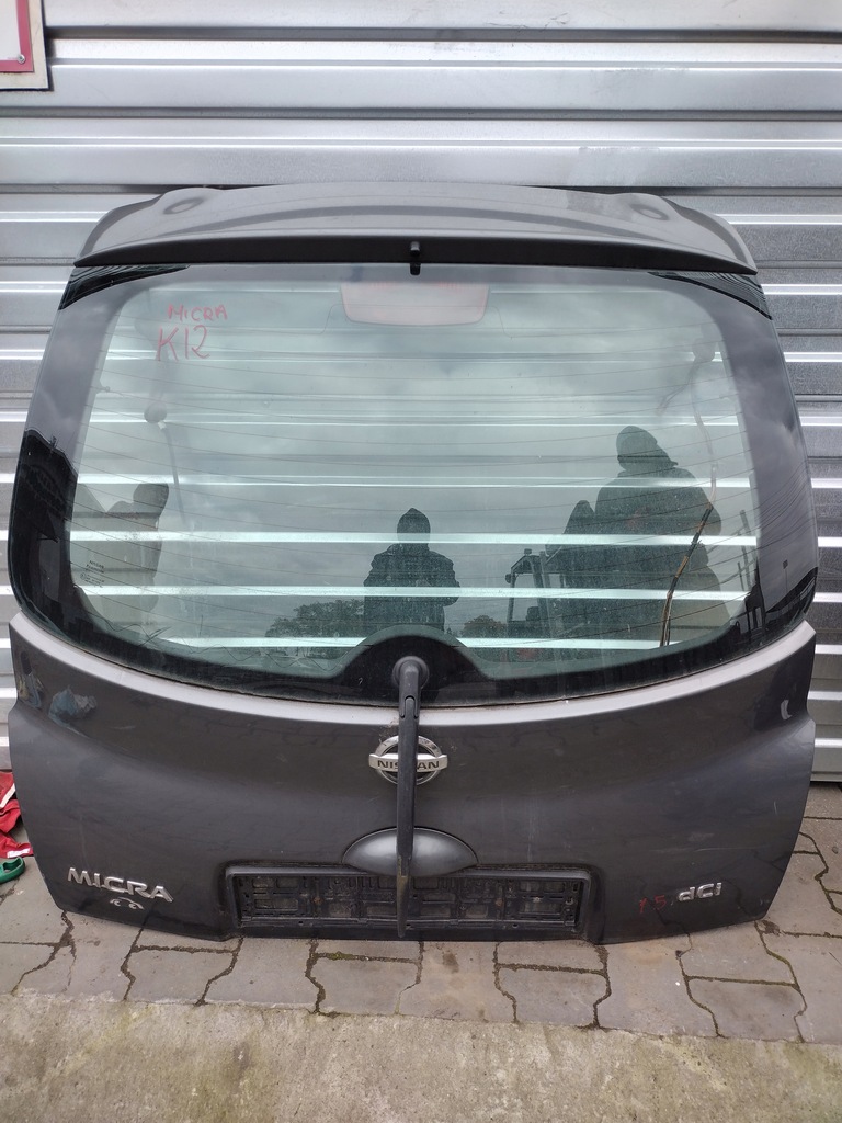 фото №1, Крышка багажника багажника nissan micra k12