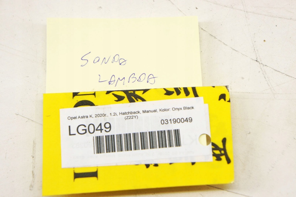 фото №5, Lg049 opel astra k 1.2i датчик лямбда-зонд