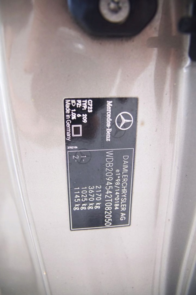 фото №10, Крила задній правий лівий чверть mercedes clk w209 cabrio