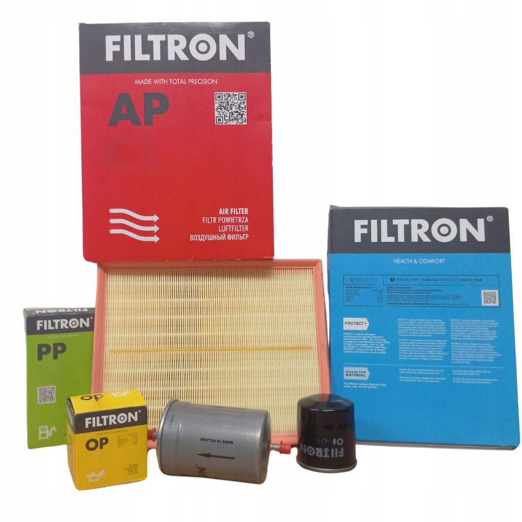 фото №1, Набор фильтров угольный filtron nissan almera tino