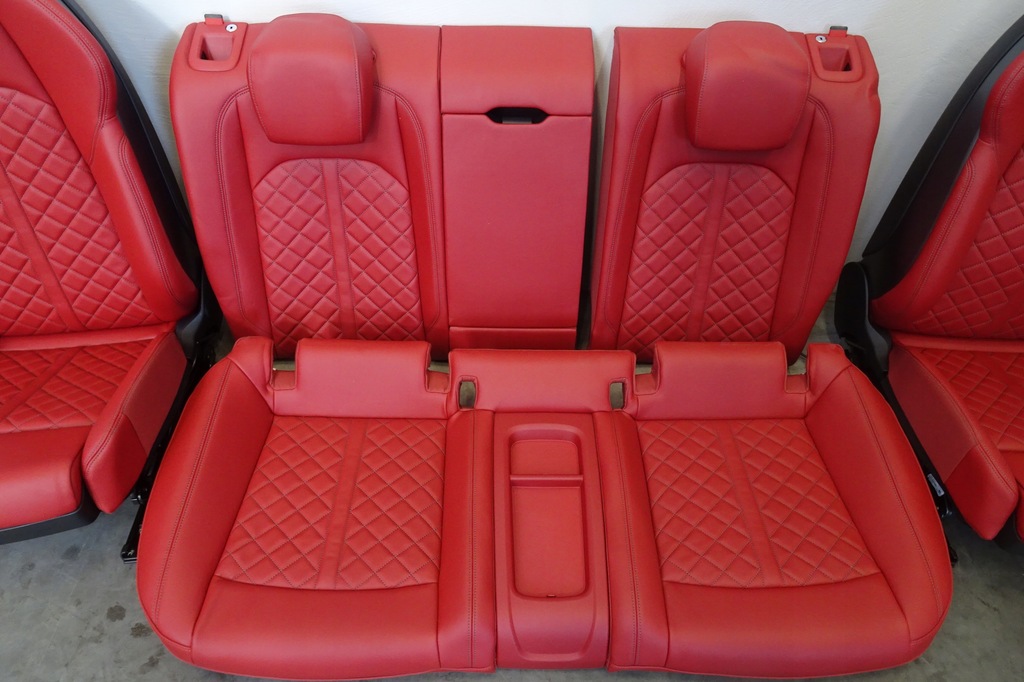 фото №5, Audi s5 8w coupe - сидіння заднє сидіння обшивки nowe