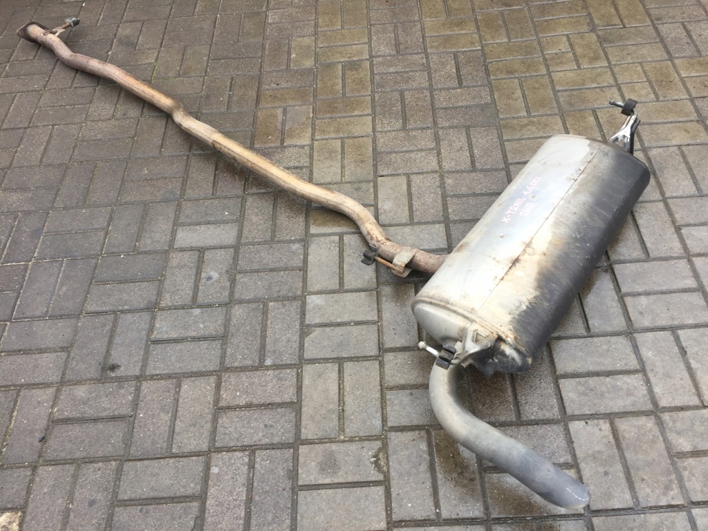 фото №1, X-trail t32 1.6 dci труба выхлопная гаситель выхлоп