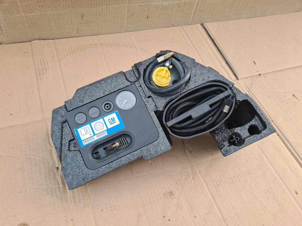 фото №1, Компресор набір ремонтний do колеса запаска помпа клей opel corsa d