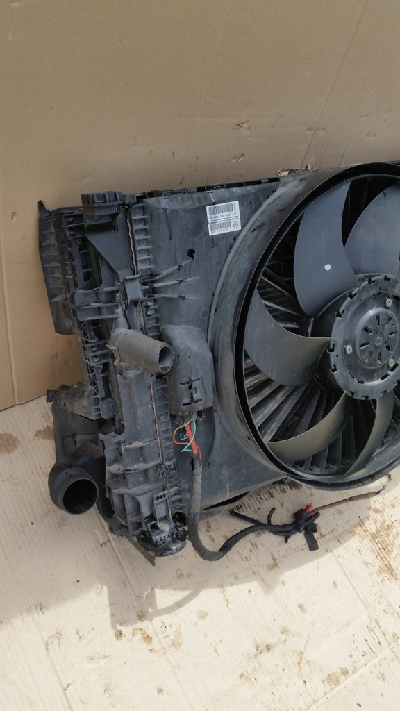 фото №13, Радиатор комплект mercedes b-klasa w246 a-klasa a176