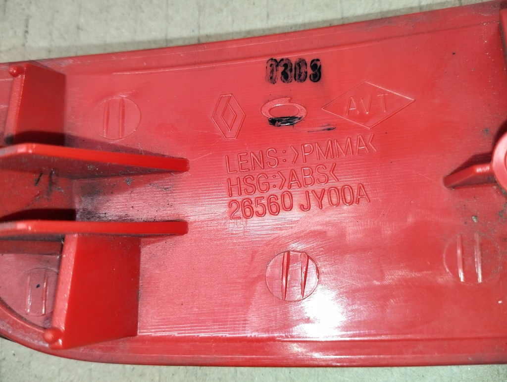 фото №6, Лампа отражатель бампера задняя правый renault koleos i oem 26560jy00a